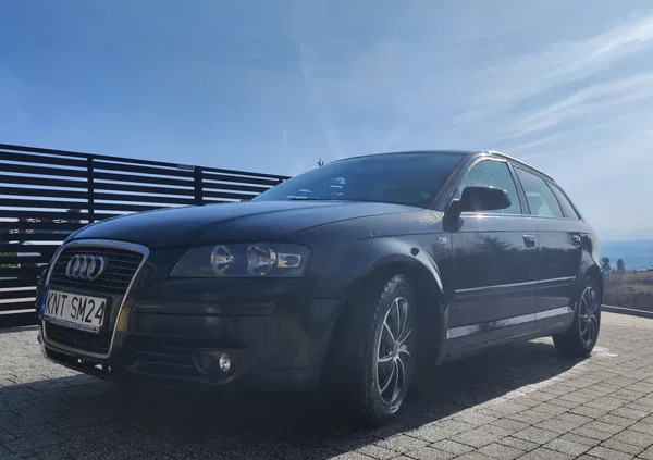 audi Audi A3 cena 12800 przebieg: 217000, rok produkcji 2007 z Proszowice